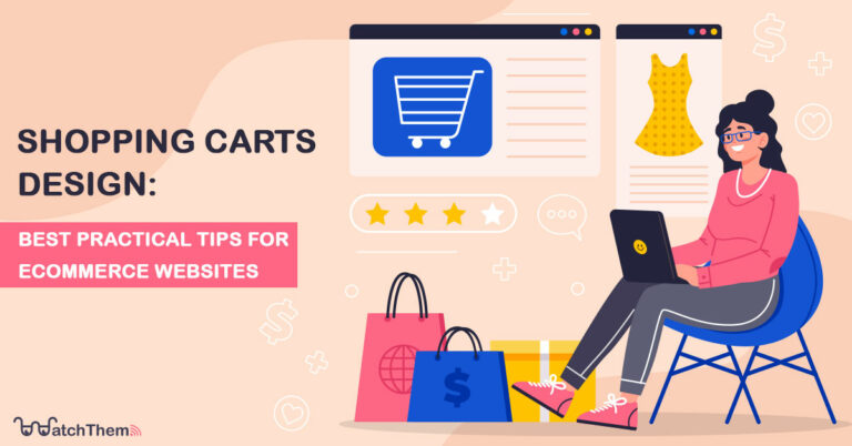 shopping carts design tips for ecommerce websites