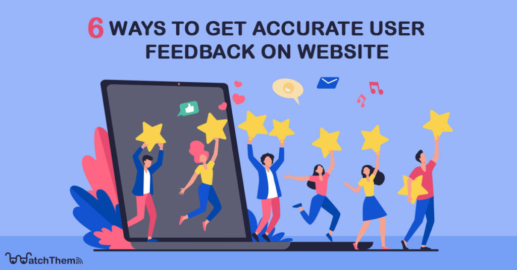get user feedback on website