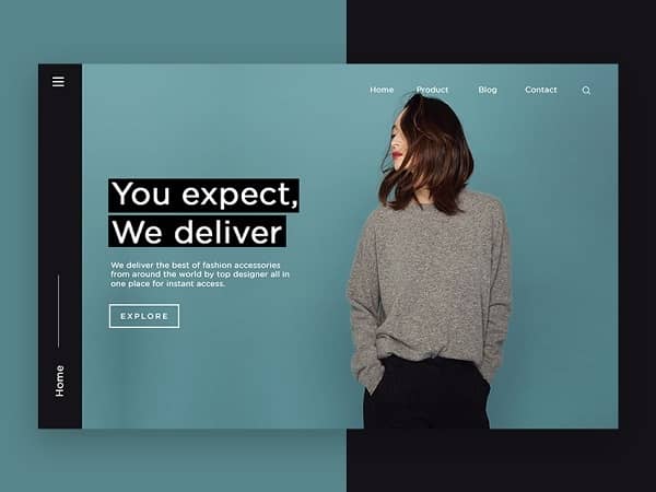 landing page example