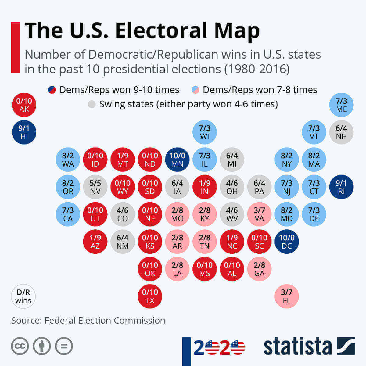 political map data visualization