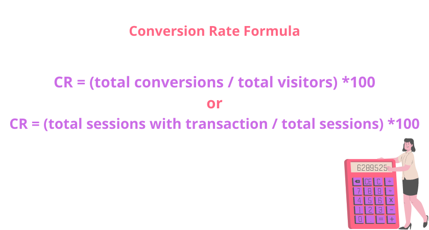 how to calculate conversion rate