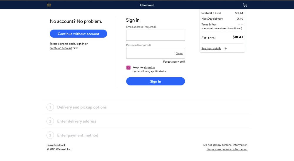 Current Service Design For Checkout Process