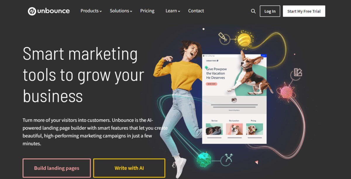 Unbounce Homepage