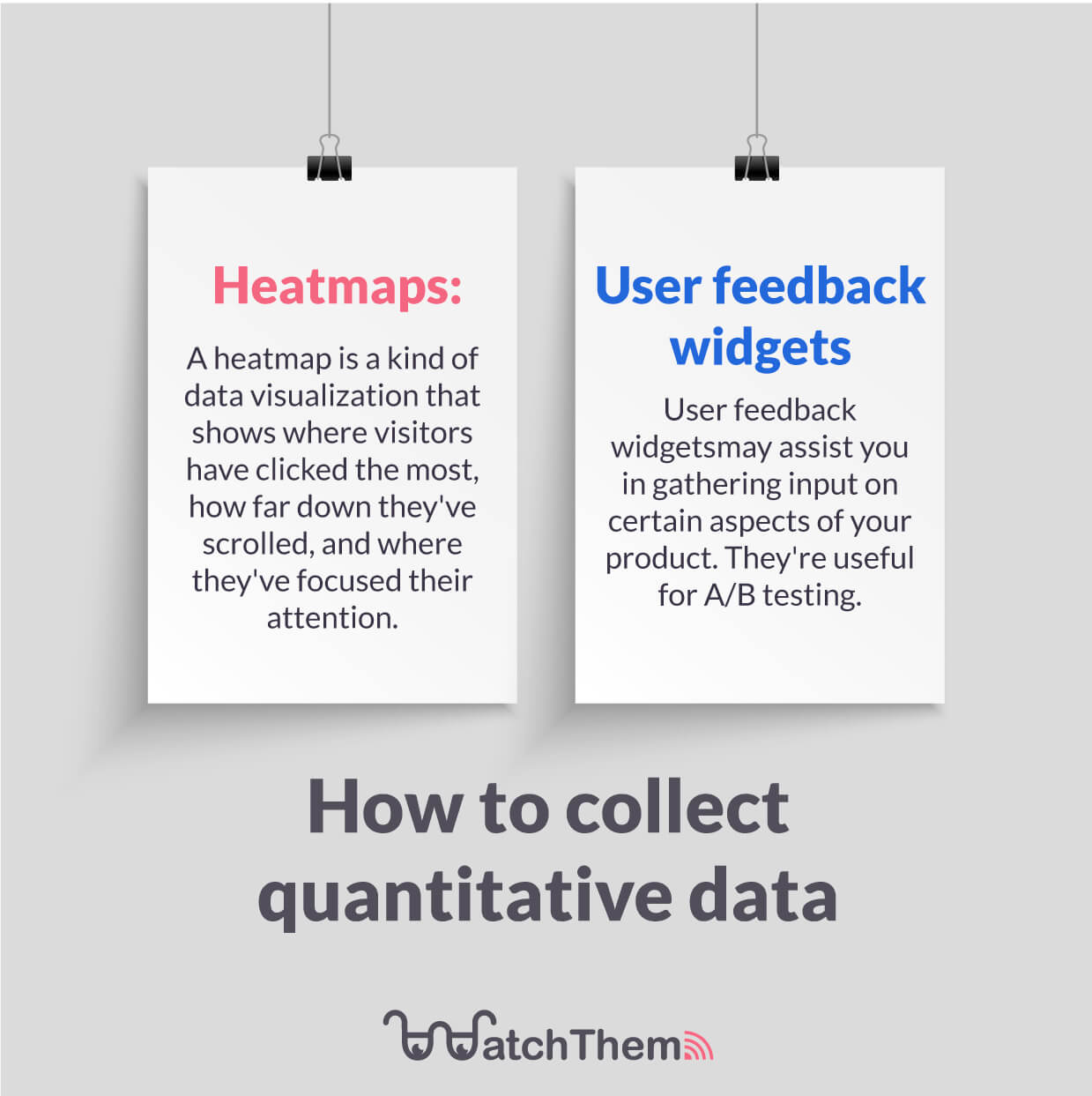 UX analysis quantitative data