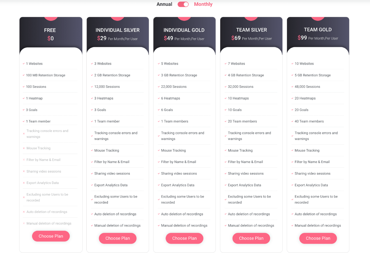 WatchThemLive Pricing & Plans