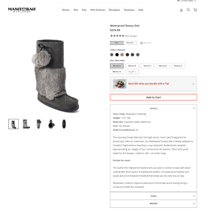 Manitobah Mukluks product description