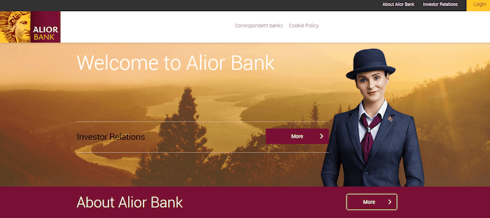 Alior Bank Homepage