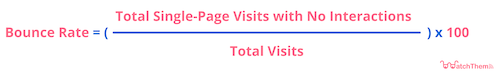 bounce rate formula