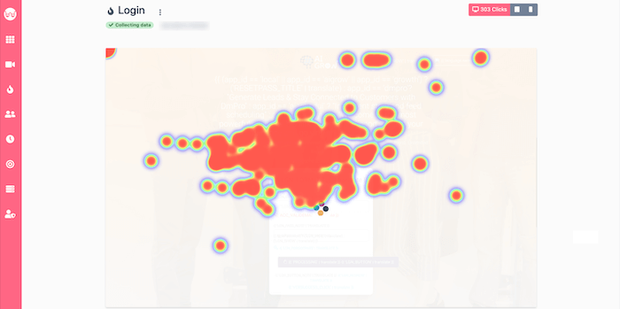 WatchThemLive heatmap example