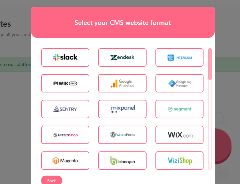 different CMS