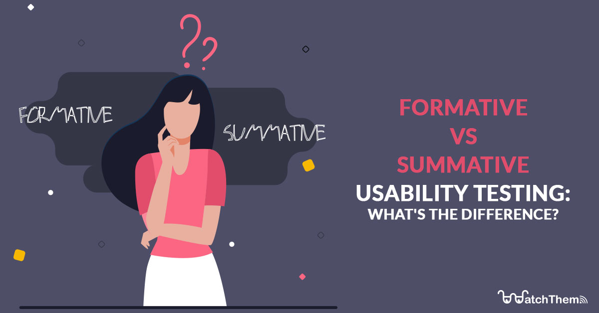 formative vs summative usability testing