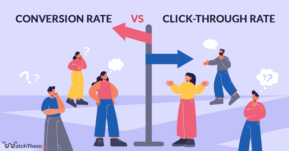 Click-Through Rate(CTR) vs Conversion Rate: Definition, Formula,  Calculation