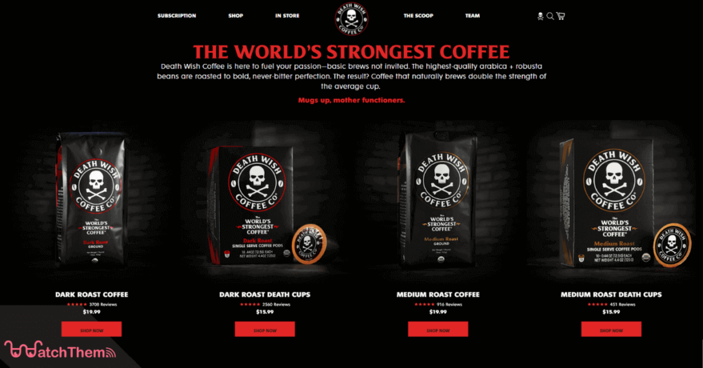 Death Wish Coffee USP