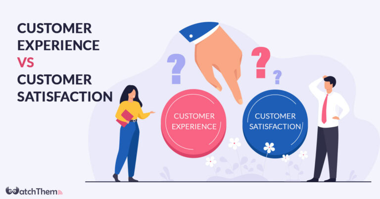 Customer experience vs. customer satisfaction