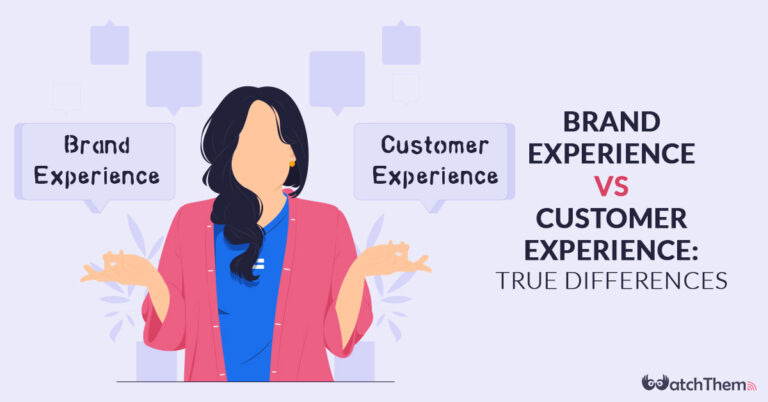 Brand experience vs customer experience