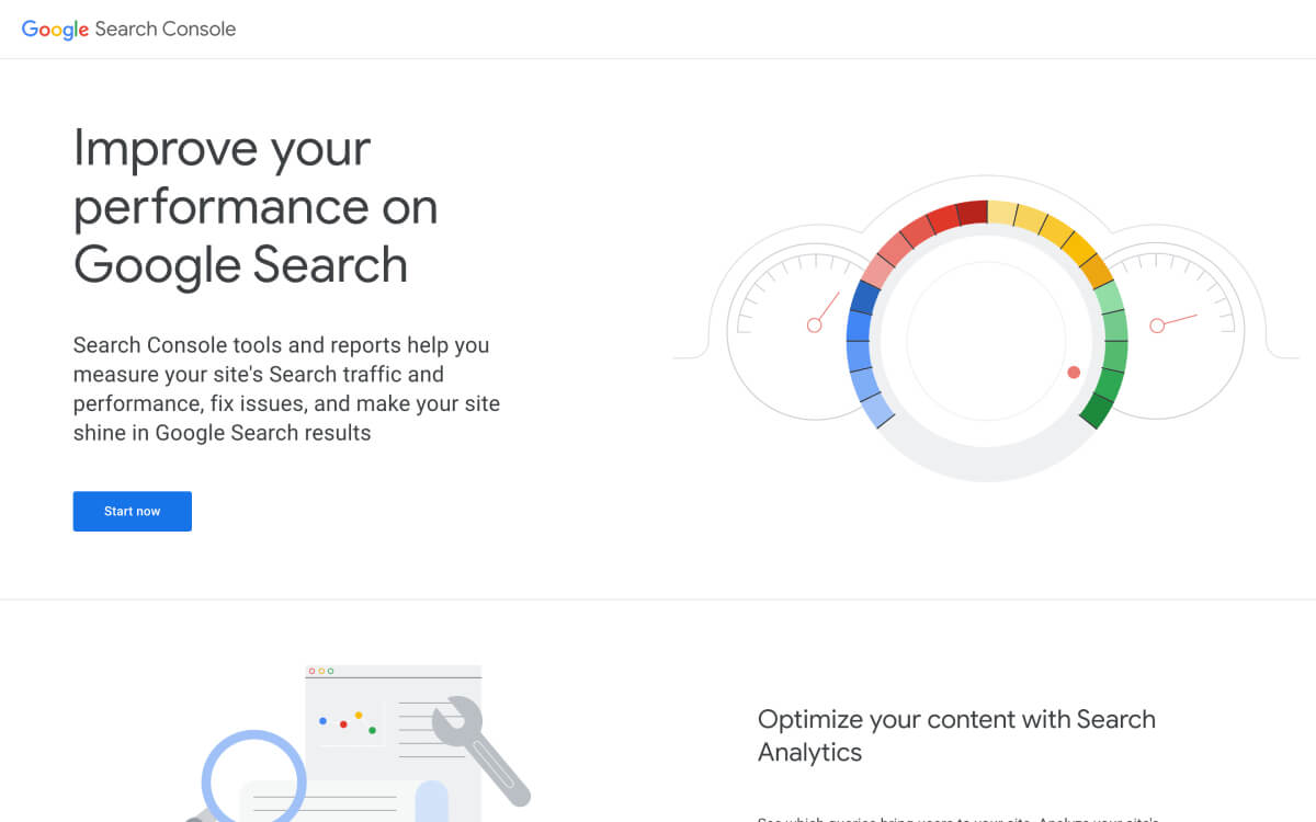 Google search console