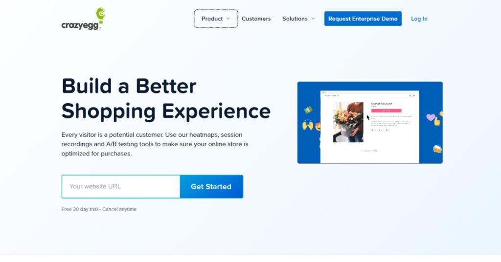 CrazyEgg: ECommerce Tool for Optimization