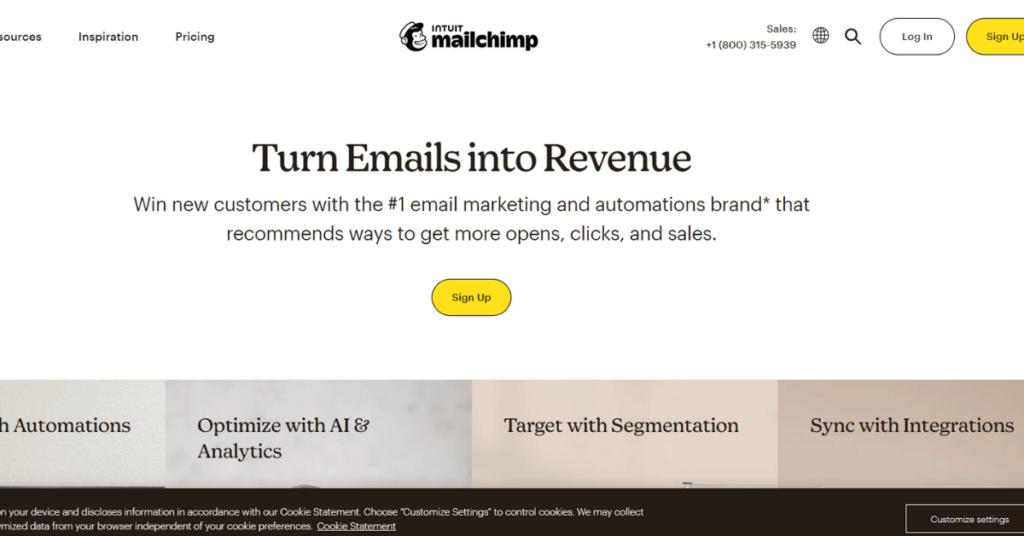 Mailchimp: Email Marketing Tool for ECommerce