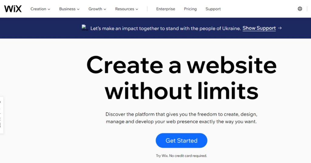 Wix: ECommerce Platform for Building Website