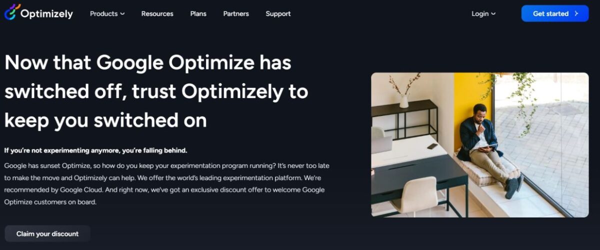 Optimizely Homepage