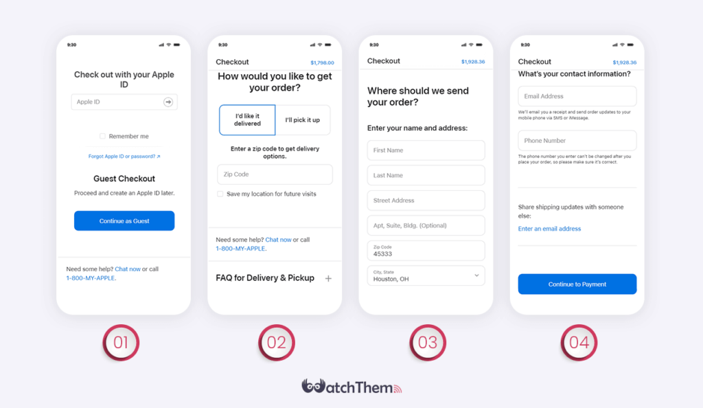 8 Examples of High-Converting Checkout Page Design in 2023: Desktop and  Mobile