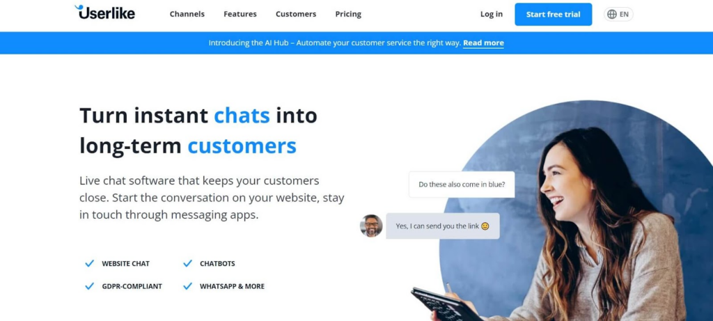 Userlike livechat