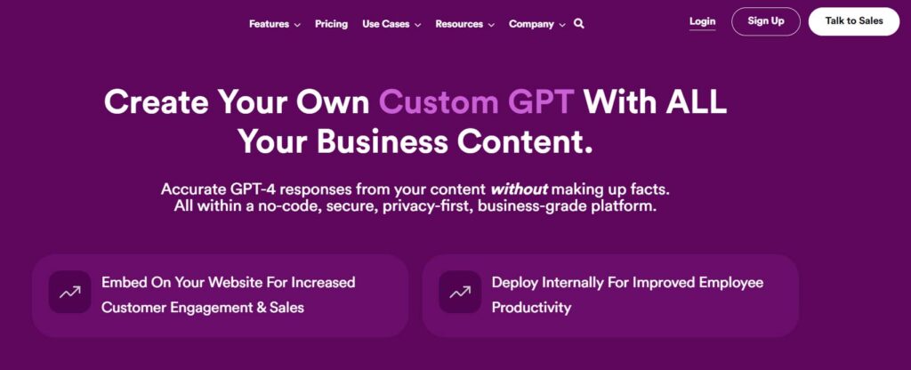 CustomGPT Ai marketing tool