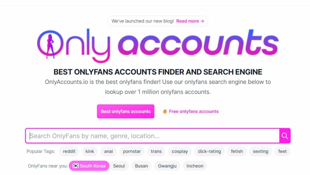 OnlyAccounts onlyfans finder