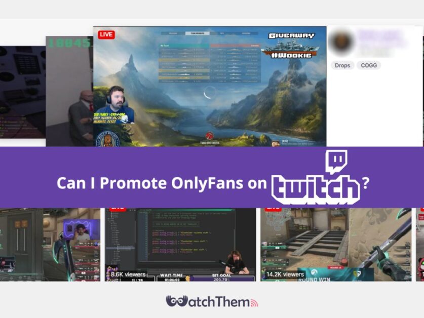 how can I promote onlyfans on Twitch